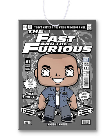 Dom Toretto Comic Air Freshener