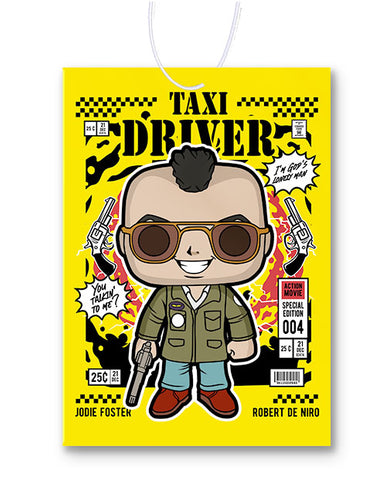 Taxi Driver Comic Air Freshener