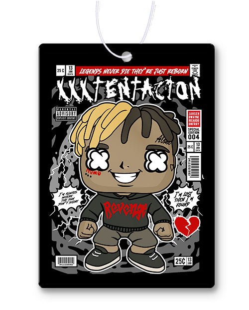 XXXTENTACION Comic Air Freshener FreshaRama