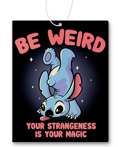 Be Weird Stitch Air Freshener