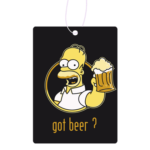 Got Beer Homer Air Freshener