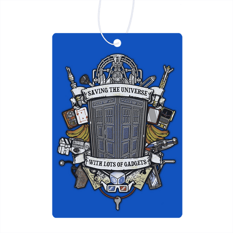 Timelord Crest  Air Freshener