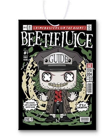 Beetlejuice Comic Air Freshener