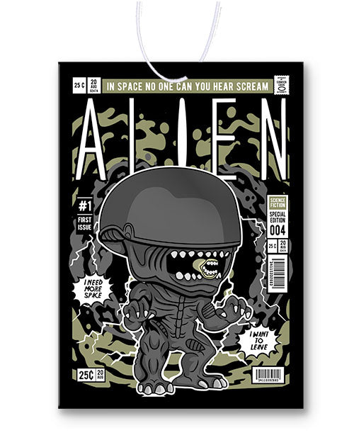 Alien Xenomorph Comic Air Freshener