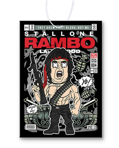 Rambo Comic Air Freshener