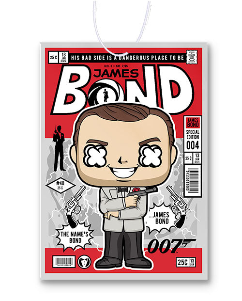 James Bond Comic Air Freshener