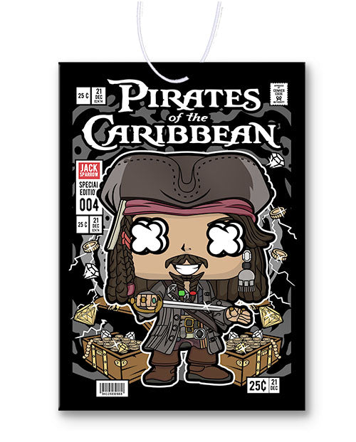 Jack Sparrow Comic Air Freshener