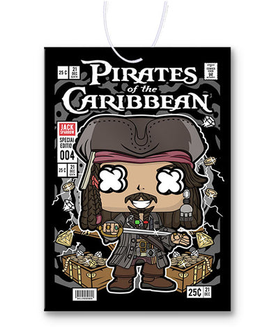 Jack Sparrow Comic Air Freshener