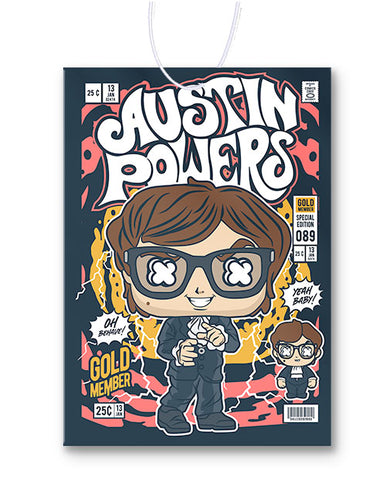 Austin Powers Comic Air Freshener