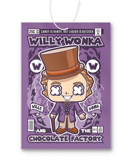 Willy Wonka Comic Air Freshener
