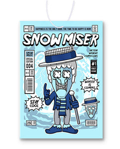 Snow Miser Comic Air Freshener