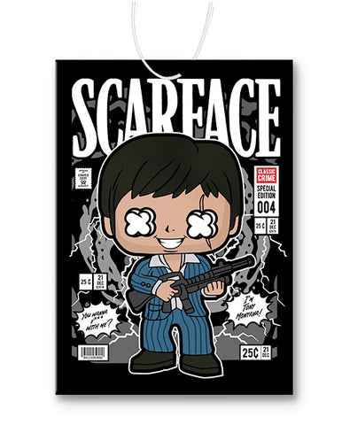 Scarface Tony Montana Comic Air Freshener