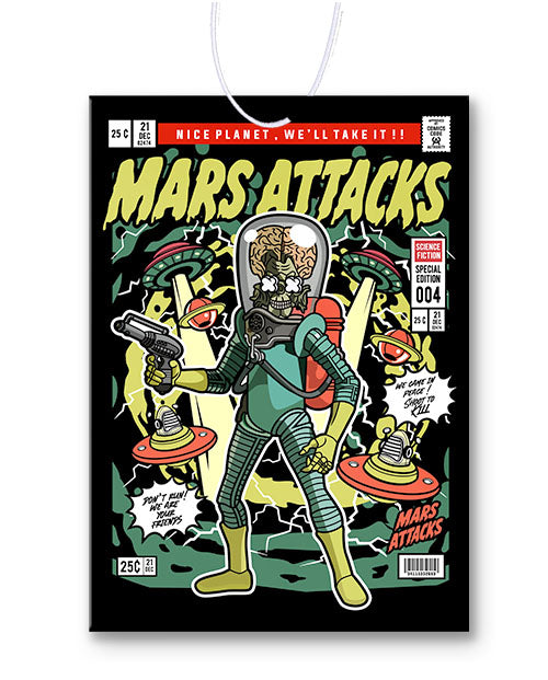 Mars Attacks Comic Air Freshener