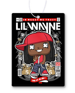 Lil Wayne Comic Air Freshener