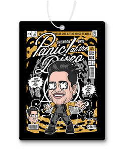 Brendon Urie Panic At The Disco Comic Air Freshener