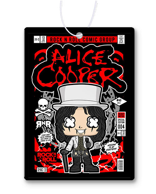 Alice Cooper Comic Air Freshener
