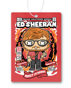 Ed Sheeran Comic Air Freshener