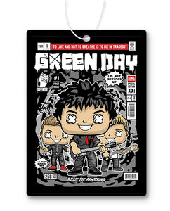 Green Day Comic Air Freshener