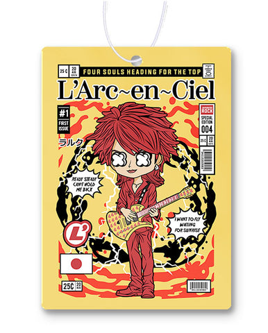 Hyde L'arc En Ciel Comic Air Freshener