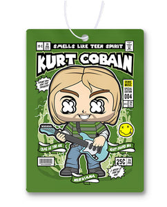 Kurt Cobain Comic Air Freshener