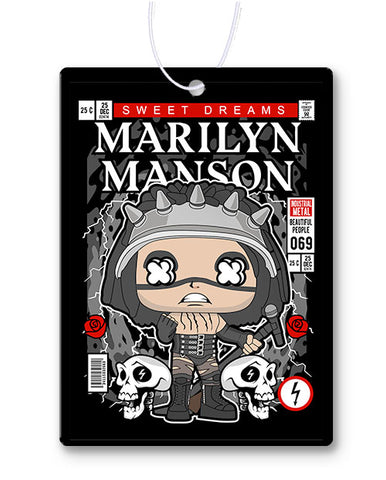 Marilyn Manson Comic Air Freshener