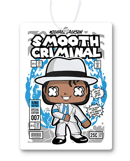 Michael Jackson Smooth Criminal Comic Air Freshener