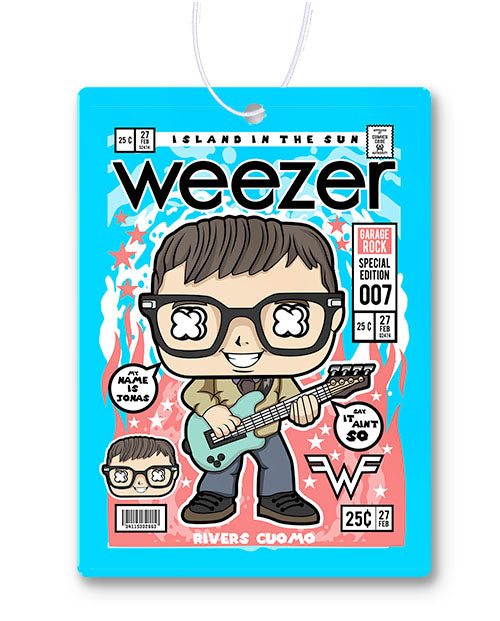 Rivers Cuomo Weezer Comic Air Freshener