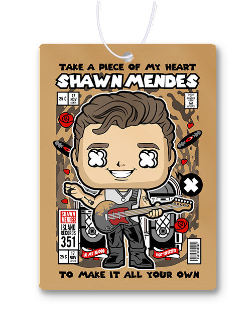 Shawn Mendes Comic Air Freshener