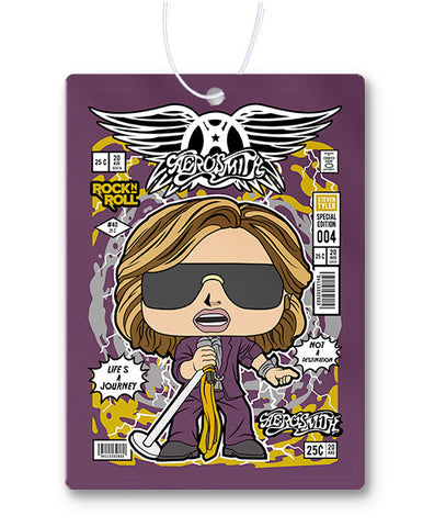 Steven Tyler Aerosmith Comic Air Freshener