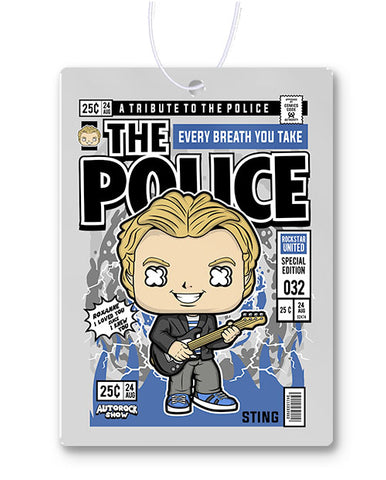 The Police Comic Air Freshener