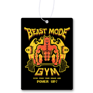 Beast Mode Gym Air Freshener