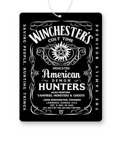 Winchester Whiskey Air Freshener