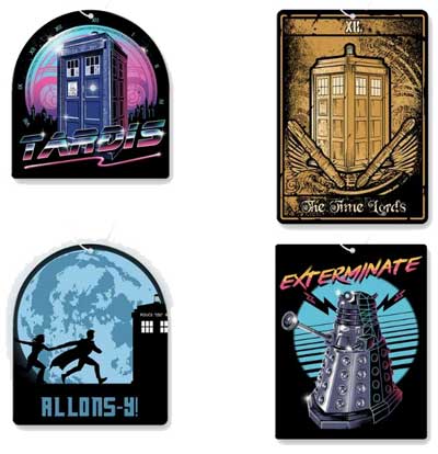 Doctor Who Air Freshener 4 Pack