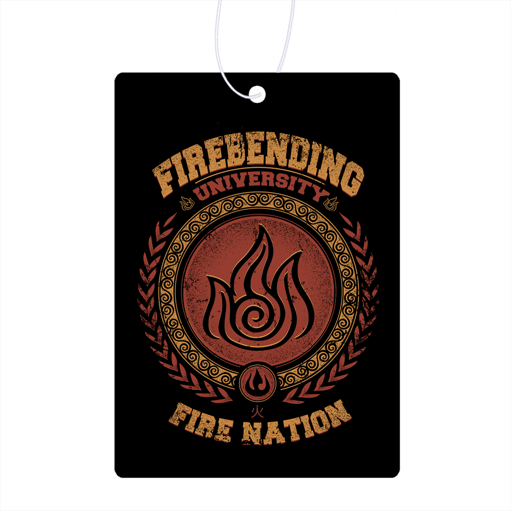 Firebending University Air Freshener