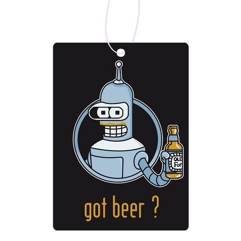 Got Beer Robot Air Freshener