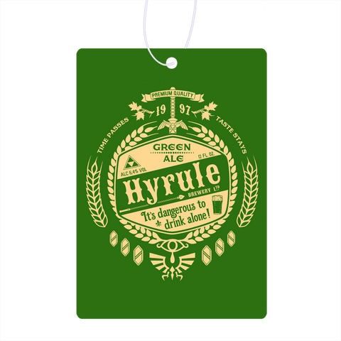 Hyrule Green Ale Air Freshener