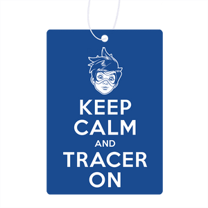 Keep Calm And Tracer On Air Freshener