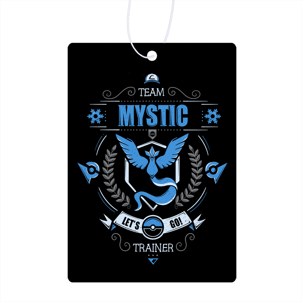 Let's Go Team Mystic Air Freshener