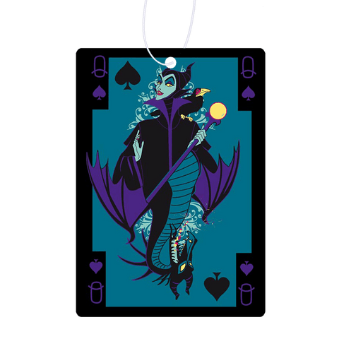 Maleficent Card Air Freshener