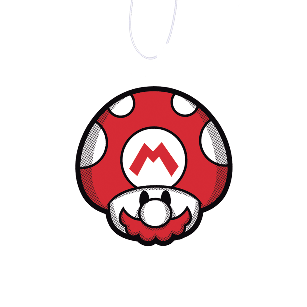 Mushroom Bros Mario Air Freshener
