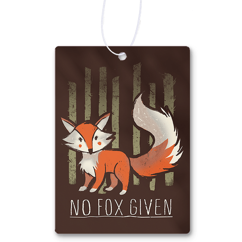 No Fox Given Air Freshener