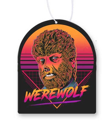 Retro Werewolf Air Freshener