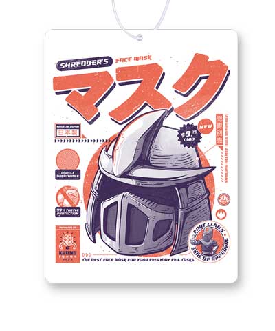 Shredder Mask Air Freshener