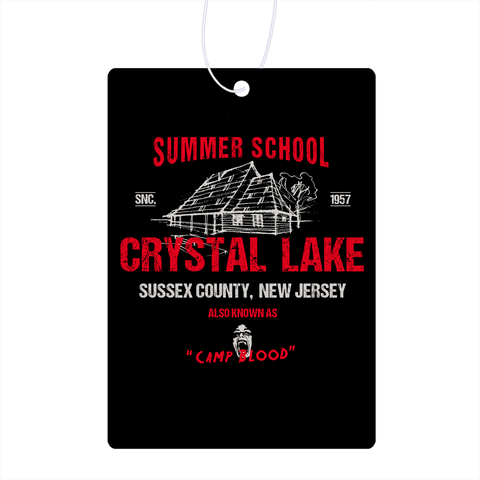 Crystal Lake Summer School Air Freshener