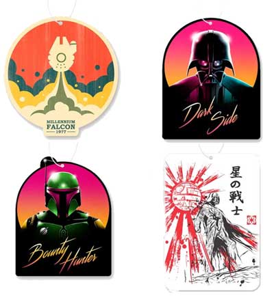 Star Wars Air Freshener 4 Pack