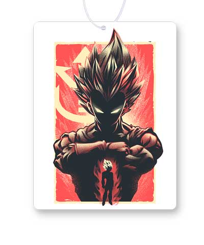 Super Attack Vegeta Air Freshener