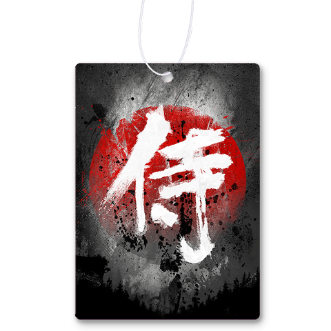 Traditional Samurai Kanji Air Freshener