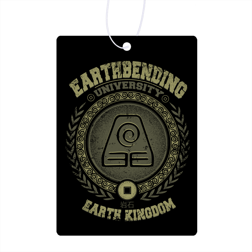 Earthbending University Air Freshener