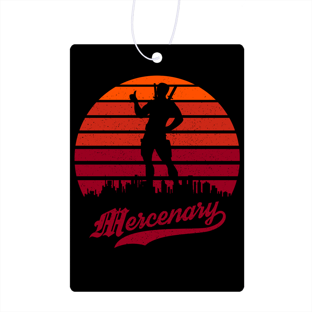 Mercenary Sunset Air Freshener