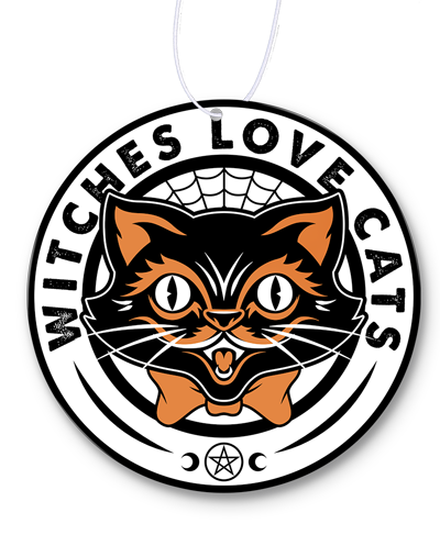 Witches Love Cats Air Freshener